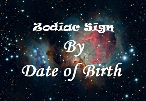 zodiac sun sign by date of birth