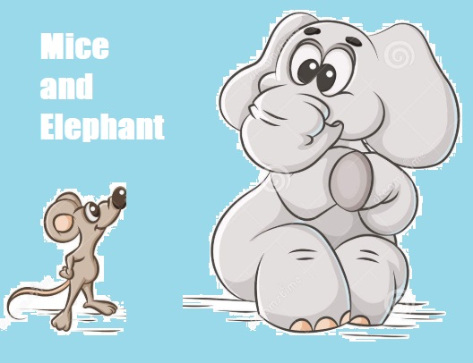 mice and elephant story for kids - panchatantra