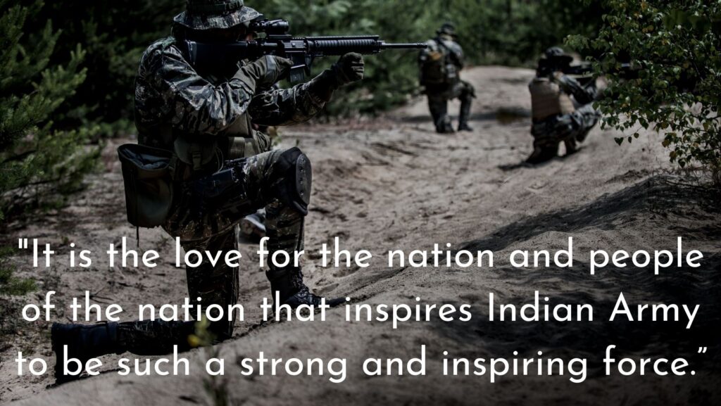 powerful quotes by army