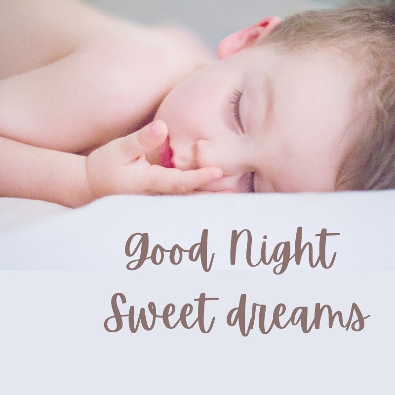 cute baby good night wishes