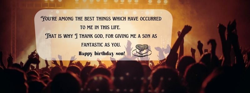 birthtday wish for son