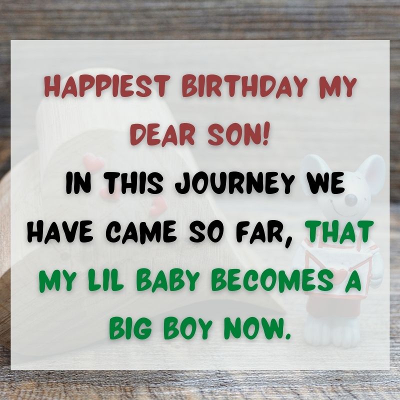 birthday cute wishes for son