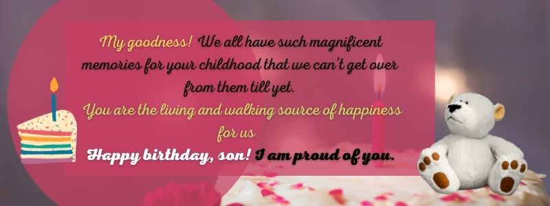 happiest birthday wishes for son from dad
