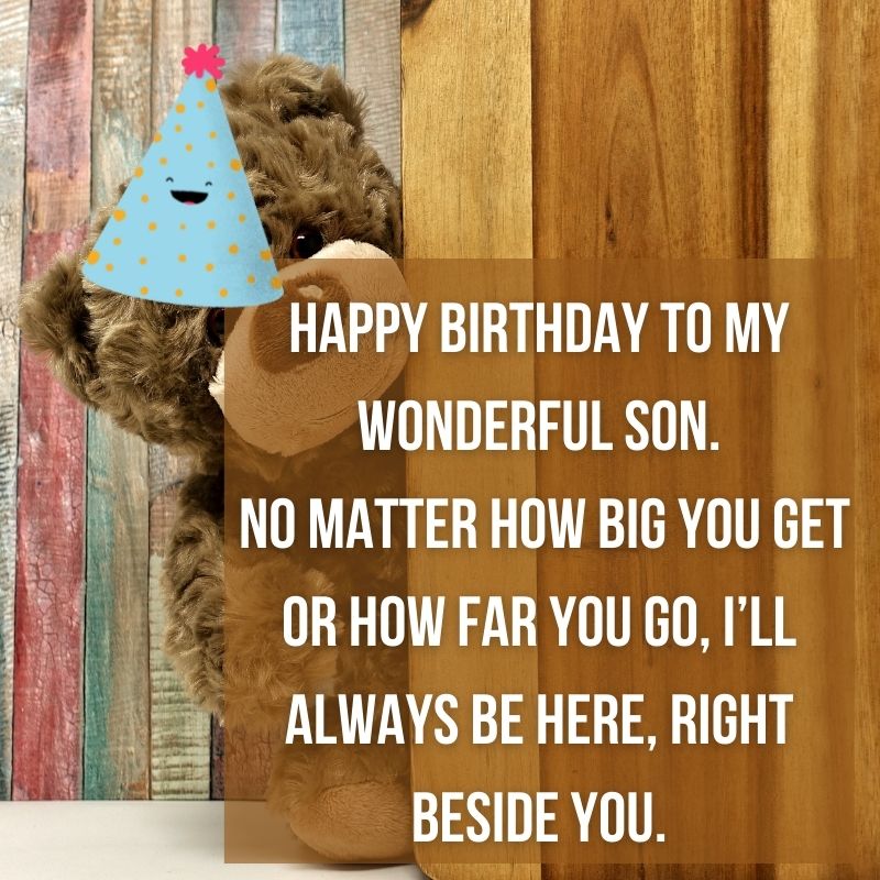 happy birthday cute wishes for son