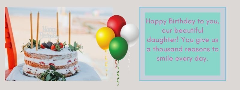 daughter birthday wishes from mom