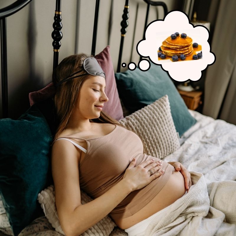 eating sweets in dream in pregnancy