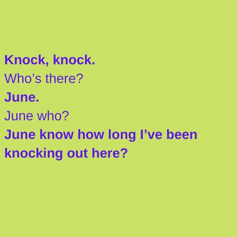 funny knockknock jokes