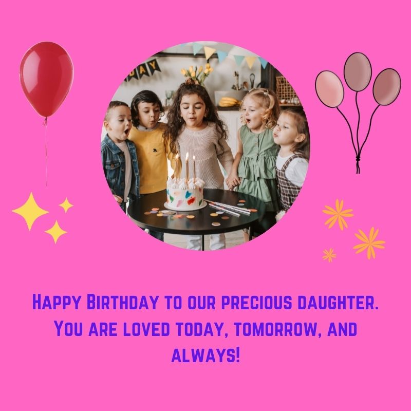 beautiful birthday wishes for daughter