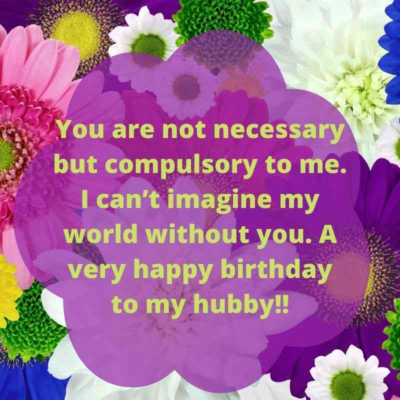 soulmate romantic birthday wishes for husband