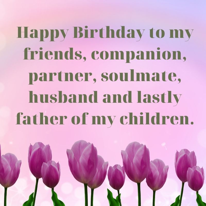 unique birthday wishes for husband