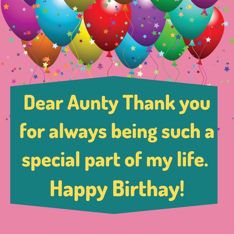 best lovely birthday wishes for auntie