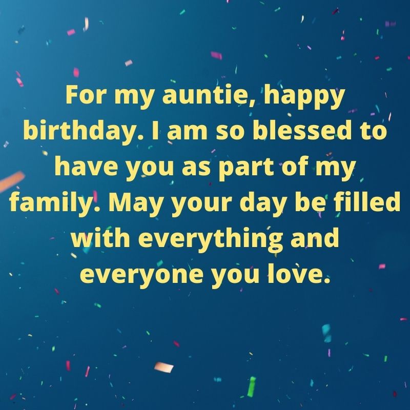 dunny birthday wishes for auntie