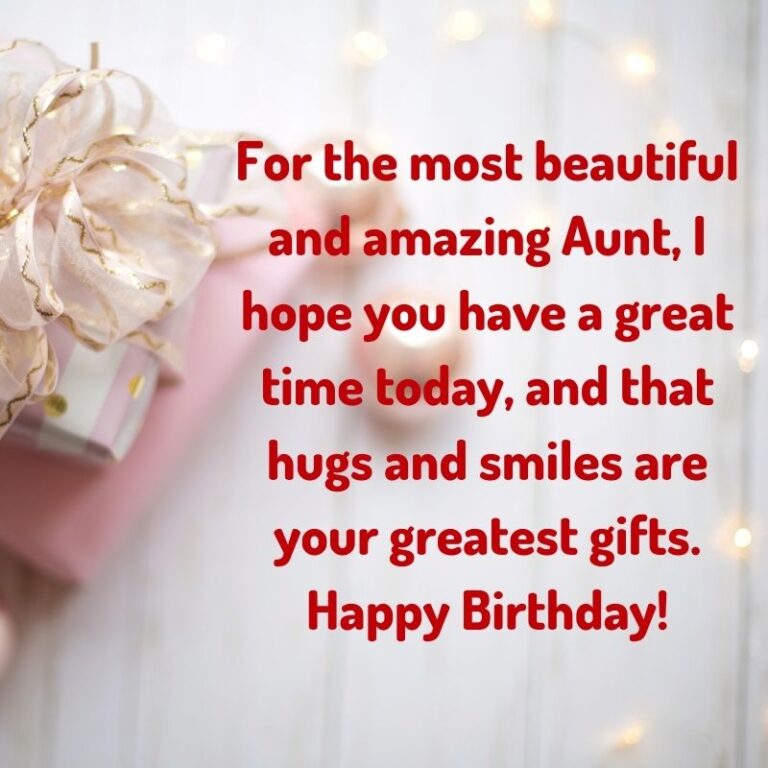 150+ Heart Touching Birthday Wishes for Aunt In 2023: Download