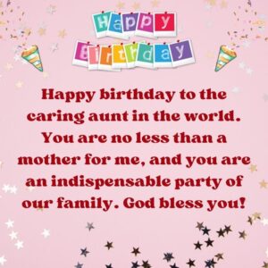 150+ Heart Touching Birthday Wishes for Aunt In 2023: Download