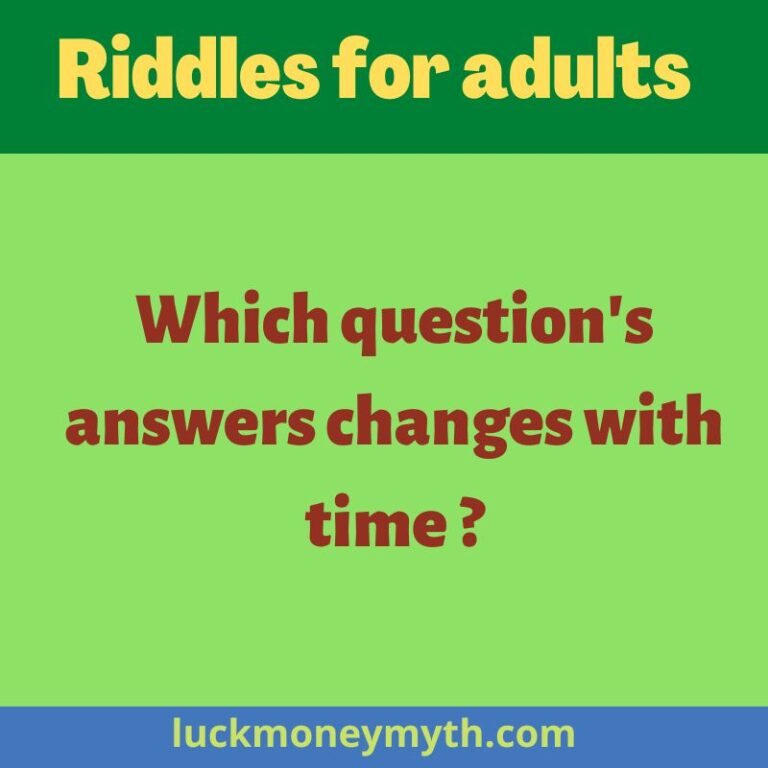 69 Best Riddles For Adults With Answers Hard Brain Teasers