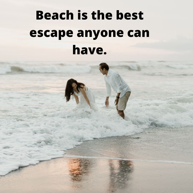 happy beach quotes