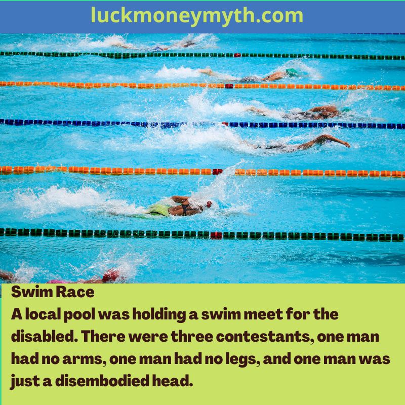 jokes about swim race