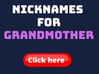 nicknames for grandmother