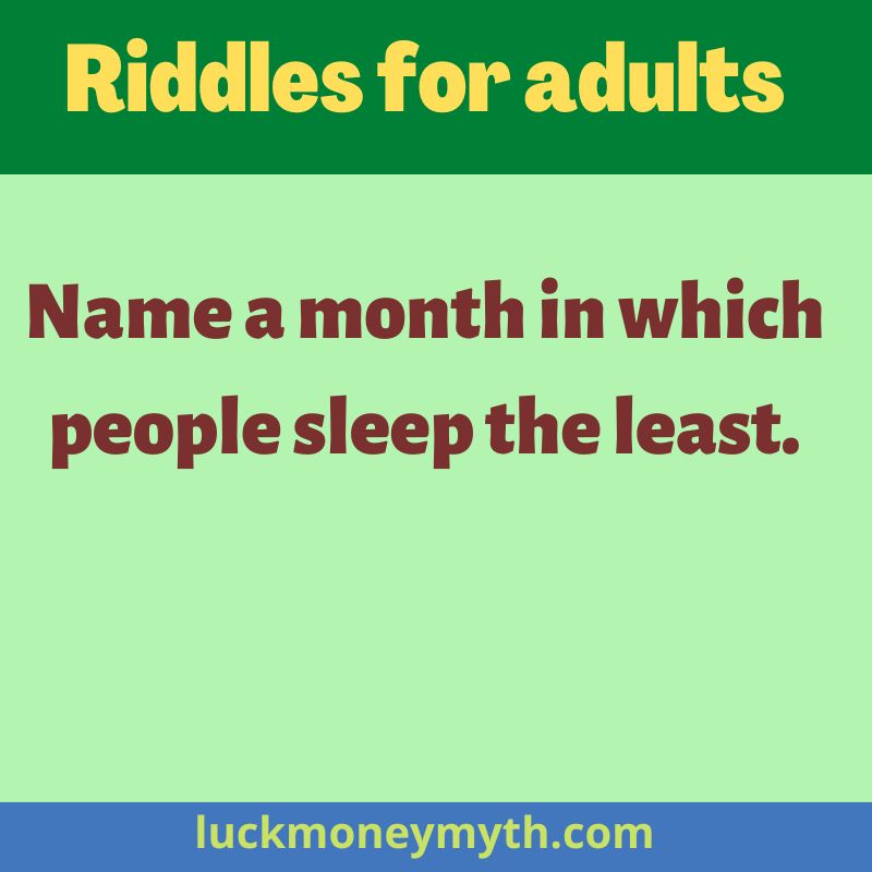 69 Best Riddles For Adults With Answers: Hard Brain Teasers