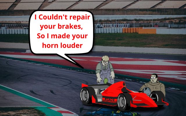 f1 racing jokes