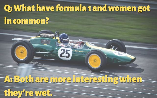 funny racing jokes