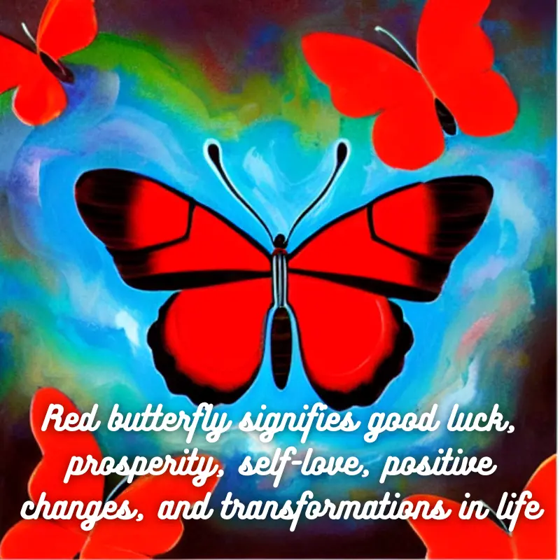 red butterflies myths and beliefs