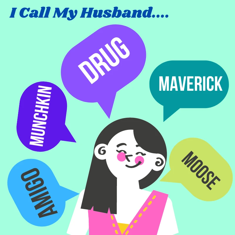 new nicknames for husband